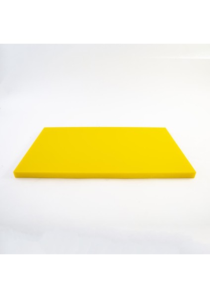 Polietilen Kesim Tahtası Sarı (Tavuk)-25x40x2