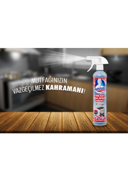 Fırın, Ocak, Mangal, Aspiratör Temizleyici ( KÖPÜK ) 500 ml