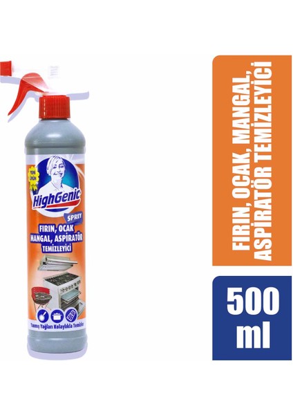 Fırın, Ocak, Mangal, Aspiratör Temizleyici ( SPREY ) 500 ml