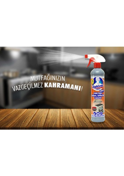 Fırın, Ocak, Mangal, Aspiratör Temizleyici ( SPREY ) 500 ml