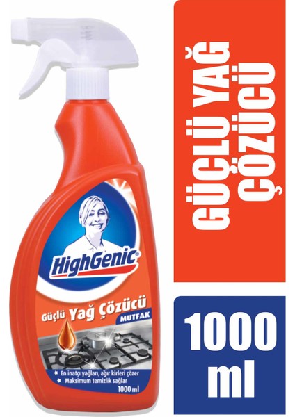 Güçlü Yağ Çözücü 1000 ml