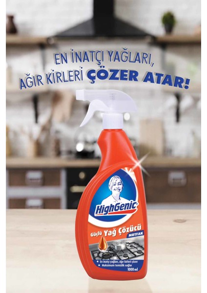 Güçlü Yağ Çözücü 1000 ml