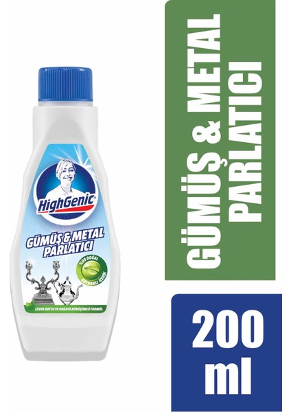 Gümüş Metal Parlatıcı 200 ml