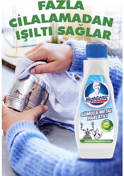 Gümüş Metal Parlatıcı 200 ml