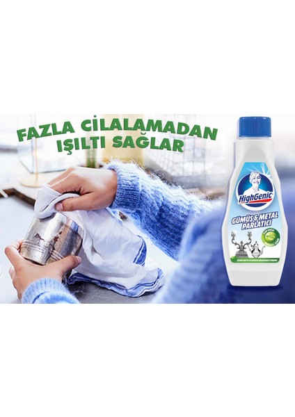 Gümüş Metal Parlatıcı 200 ml