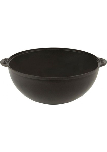 Döküm Kazan 28 cm Siyah Yuvarlak