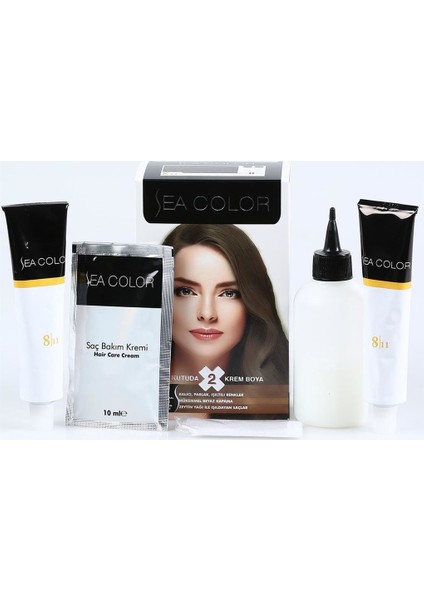 Krem Boya Yoğun Açık Küllü Kumral 8/11 modelleri