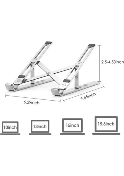 Stand MacBook Notebook Katlanabilir Metal Standı