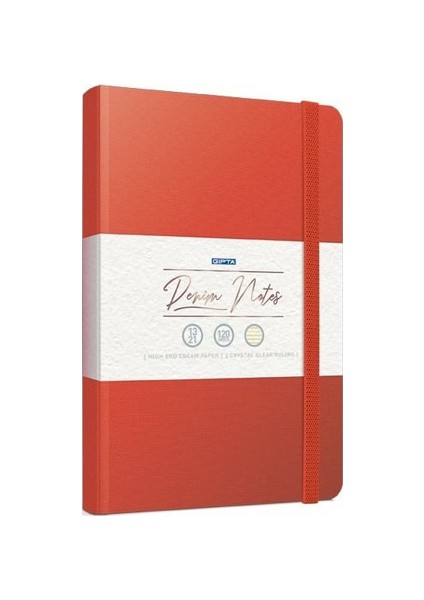 120 Yaprak Denim Notes İplik Dikişli Sert Kapaklı Defter 19 x 26 cm
