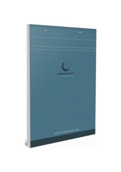 Moon Block Tel Dikiş Kapak Defter A5 100 Yaprak Kareli