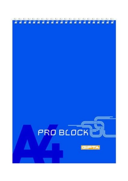 Problock A7 40 Yaprak Çizgili Spiralli Bloknot