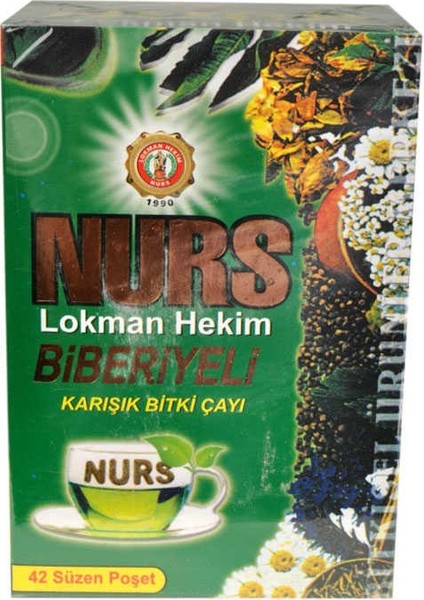 Biberiyeli Karışık Bitki Çayı 42 Süzen Pşt