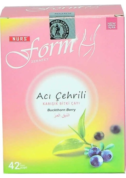Acı Çehrili Zerafet Form Çayı 42 Süzen Pşt