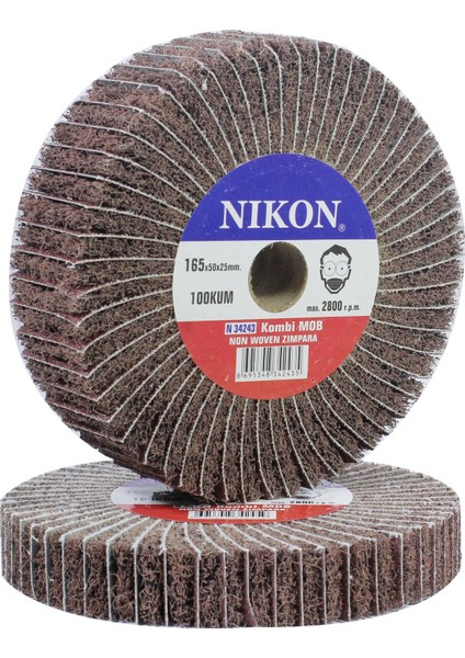 Kombi Keçe Mop Zımpara 100 Kum
