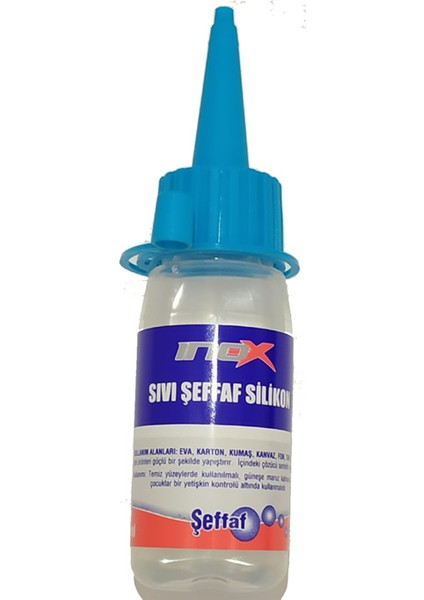 Inox 5003 Sıvı Şeffaf Silikon 30 ml