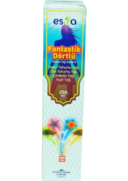 Fantastik Dörtlü Bitkisel Yağ Karışımı 250 ml