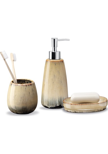 Garlen 3'Lü Banyo Seti