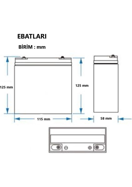 Motorsiklet Akü 12N5L-BS Batarya 12V 5AH/10HR Dik Akü fiyatları