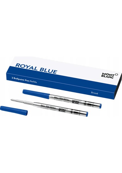 128215 Tükenmez Kalem Yedeği Broad Royal Blue