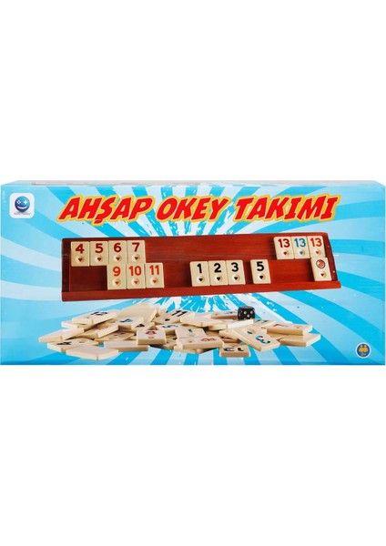 Ahşap Okey Takımı