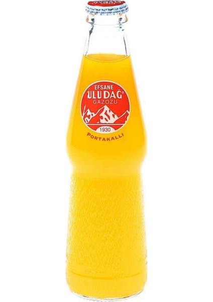 Efsane Uludağ Gazozu Portakallı Cam 250 ml