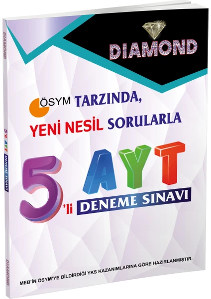 Gür Yayınları Diamond 5 Li AYT  Matematik Deneme