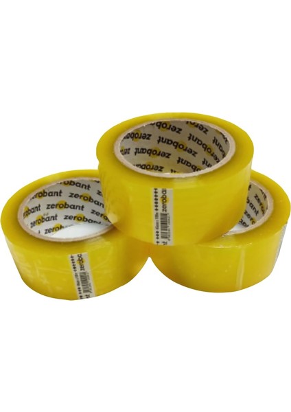 Koli Bantı Şeffaf 45 mm x 100 mt 3'lü