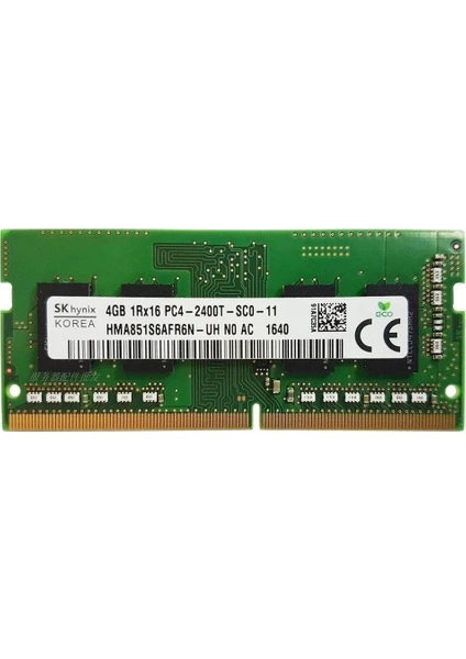 SK Hynix 4GB 2400MHz DDR4 Ram HMA851S6AFR6N-UH