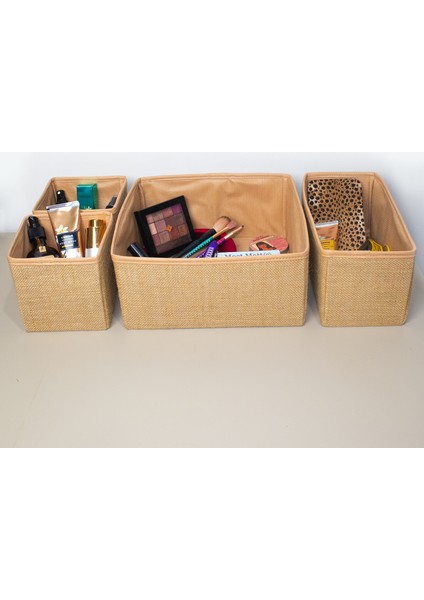 Rek Home Dekoratif Çekmece Içi Düzenleyici 4'lü Organizer Set