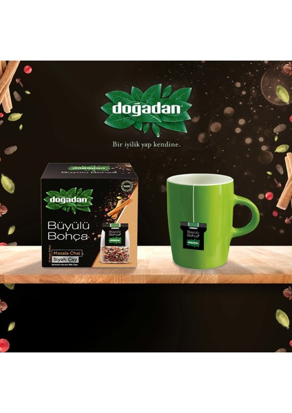 Büyülü Bohça Chai 10’lu Bardak Poşet X2