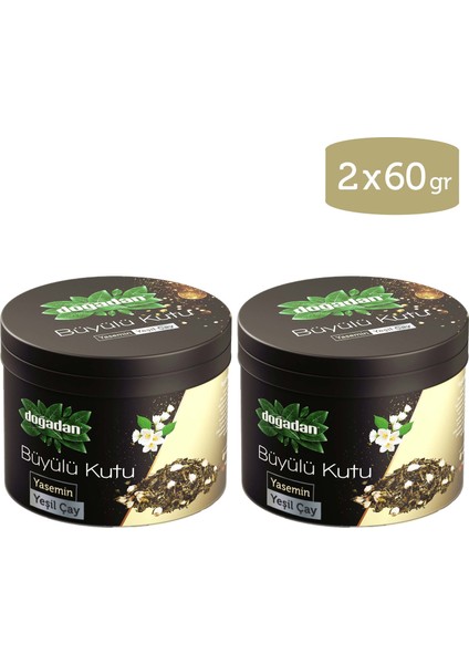 Büyülü Kutu Yeşil Çay Yaseminli Dökme Çay X2
