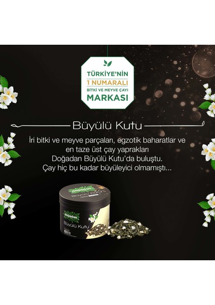 Büyülü Kutu Yeşil Çay Yaseminli Dökme Çay X2 fırsatları