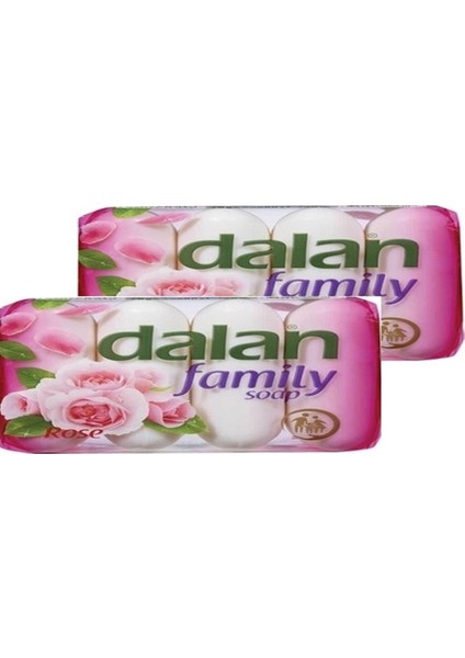 Family El Sabunu Gül 4 lü 2 Paket