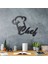 Chef Dekoratif Metal Duvar Tablosu 1
