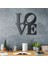 Love Dekoratif Metal Duvar Tablosu 1