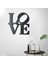 Love Dekoratif Metal Duvar Tablosu 2