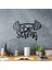 Be Strong Dekoratif Metal Duvar Tablosu 1