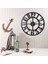Metal Duvar Saati Circle 2