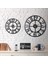 Metal Duvar Saati Circle 4