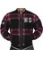 Bordo Kışlık Yün Pilot Ceket Mont Big Sam 4067 4