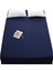 Çift Kişilik Pamuklu Penye Lastikli Çarşaf | Lacivert 3