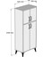 Büyük Boy Çok Amaçlı Dolap Çam - MDL0102 4