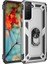 Galaxy S21 Plus Kılıf Shockproof Yüzük Tutuculu Vega Gri 1