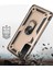 Galaxy S21 Ultra Kılıf Shockproof Yüzük Tutuculu Vega Siyah 3
