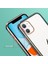 Apple iPhone 12 Mini Kılıf Sporty Arkası Lazer Bumper Sert Silikon Mor Mor 2