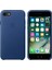 Apple iPhone 7/8 Plus Deri Kılıf-Safir Mavi 2
