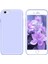Apple iPhone 6 Plus Kılıf Liquid Lansman Silikon Lila 1