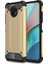 - Xiaomi Redmi Note 9 5G - Kılıf Çift Katman Zırh Tank Crash Military Kapak - Gold - T16045 1