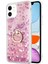 Apple iPhone 11 Kılıf Glitter Liquid Holder Pembe 1