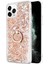 Apple iPhone 11 Pro Kılıf Glitter Liquid Holder Gold 1